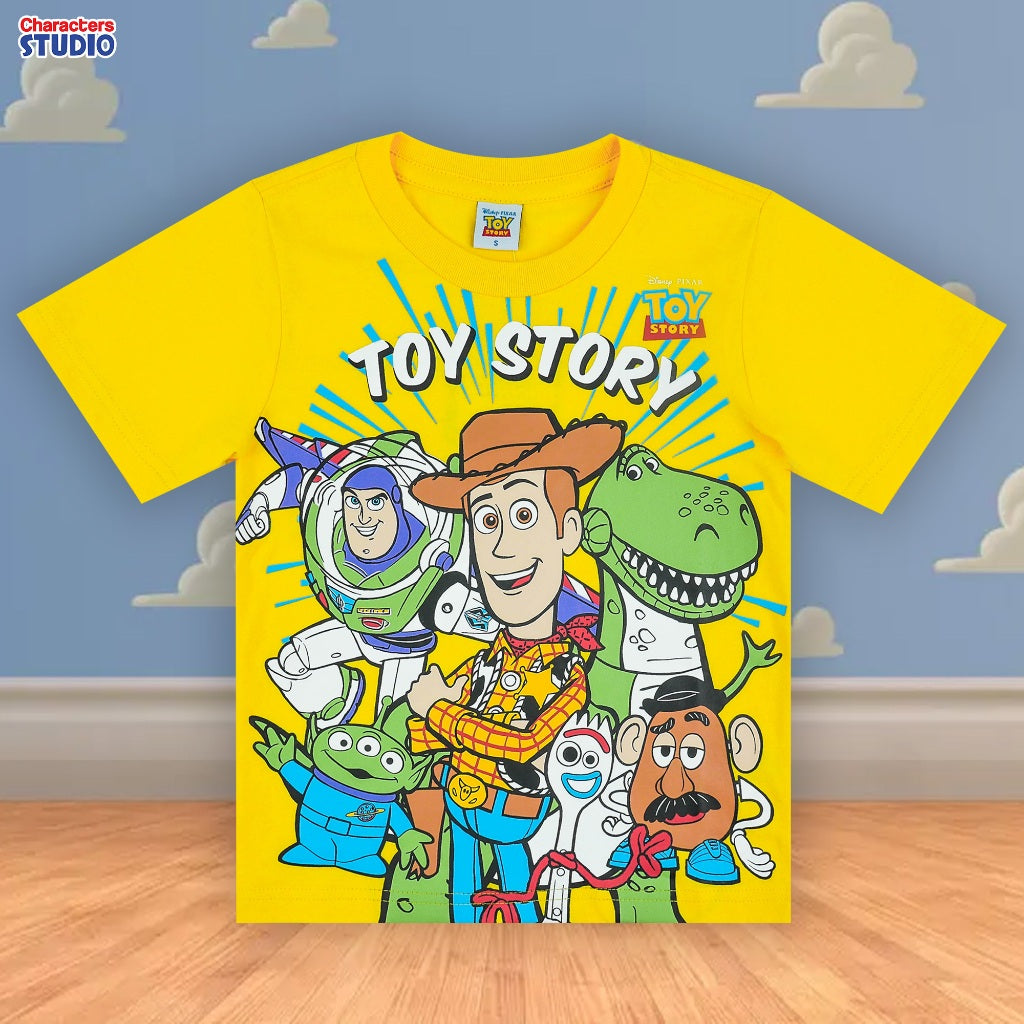 Disney Boy Toy Story T-Shirt&shorts - เสื้อยืดและกางเกงเด็กดิสนีย์ ทอย สตอรี่ สินค้าลิขสิทธ์แท้100% characters studio