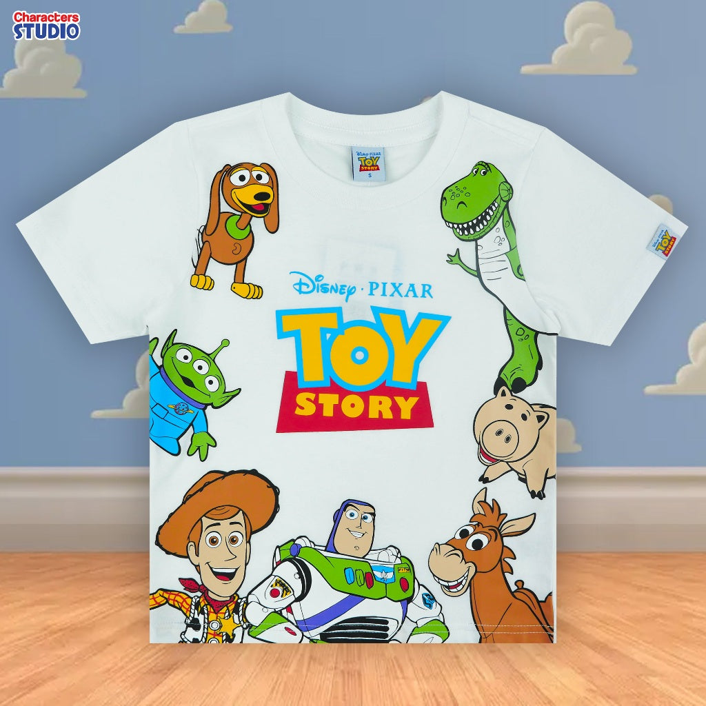 Disney Boy Toy Story T-Shirt&shorts - เสื้อยืดและกางเกงเด็กดิสนีย์ ทอย สตอรี่ สินค้าลิขสิทธ์แท้100% characters studio