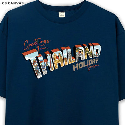 CS CANVAS Thailand Holiday //Oversized T-Shirt// - เสื้อยืดโอเวอร์ไซส์ ไทยแลนด์ ฮอลิเดย์
