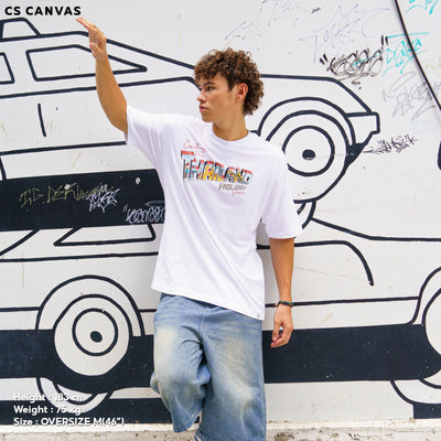 CS CANVAS Thailand Holiday //Oversized T-Shirt// - เสื้อยืดโอเวอร์ไซส์ ไทยแลนด์ ฮอลิเดย์