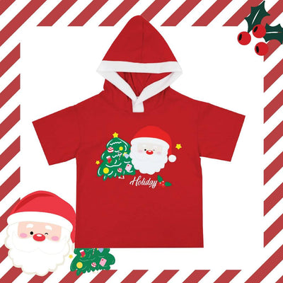 CS CANVAS Christmas Costume Boy Set (T-Shirt & Shorts) - ชุดเซ็ต ชุดคอสตูม คริสต์มาส เด็กผู้ชาย