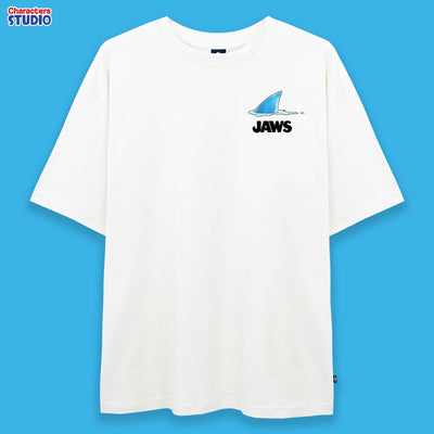 Universal Studios Men Jaws // Oversized T-Shirt //  - เสื้อโอเวอร์ไซส์ยูนิเวอร์แซล สตูดิโอ ลายจอว์ส