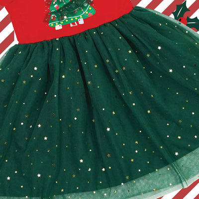 CS CANVAS  Christmas Costume Girl Dress - ชุดเดรส ชุดคอสตูม คริสต์มาส เด็กผู้หญิง
