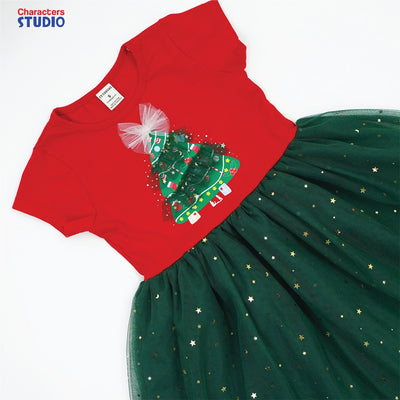 CS CANVAS  Christmas Costume Girl Dress - ชุดเดรส ชุดคอสตูม คริสต์มาส เด็กผู้หญิง
