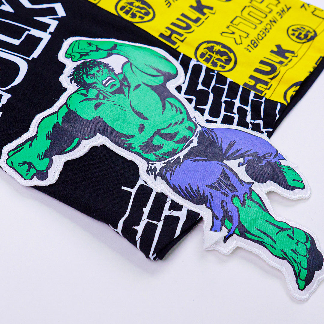 Marvel Boy T-Shirt & Shorts Hulk -  มาร์เวล เสื้อยืด กางเกง เด็กชาย ลายฮัค (ราคาต่อสินค้า 1 ชิ้น)
