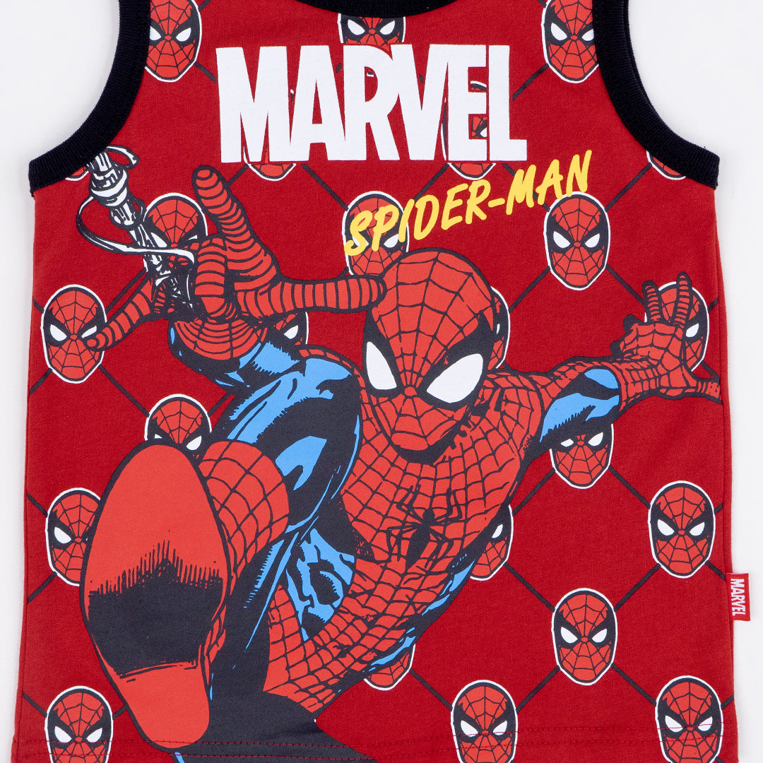 Marvel Spider-Man Boy Tank Top - เสื้อกล้ามเด็กมาร์เวลลายสไปเดอร์แมน