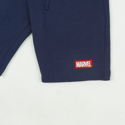 Marvel Men Logo Shorts - กางเกงขาสั้นผู้ชายมาร์เวล