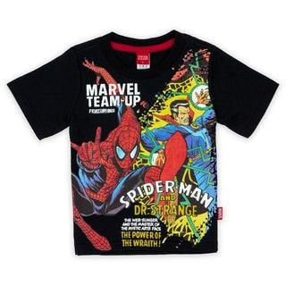 Marvel Boy T-Shirt Spider-Man -  มาร์เวล เสื้อยืด เด็กชาย ลายสไปเดอร์แมน