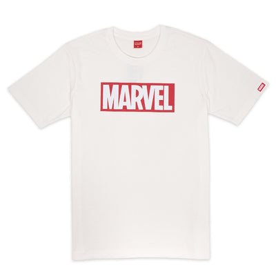 Marvel Men logo T-Shirt - เสื้อยืดผู้ชายมาร์เวล(พิมพ์สียาง)