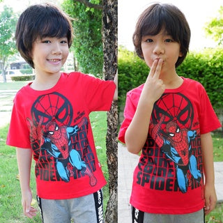 Marvel Boy Spider-Man T-shirt - เสื้อยืดเด็ก สไปเดอร์แมน