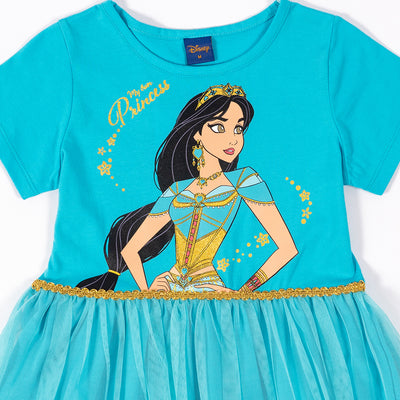 Aladdin Girl jasmine Dress - ชุดกระโปรงเด็กผู้หญิงอะลาดินลายเจ้าหญิงจัสมิน