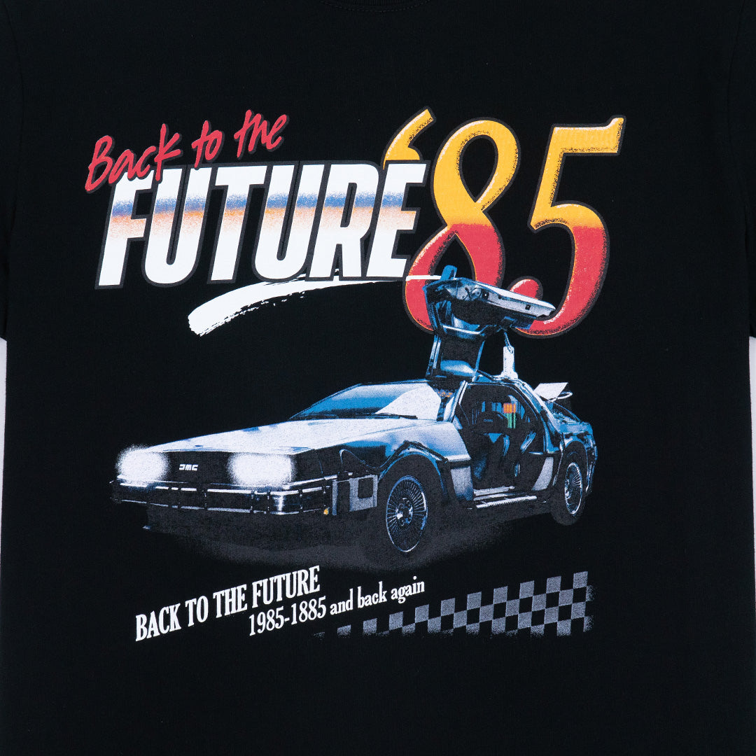 Universal Studios Men Back To The Future T-Shirt - เสื้อยืดผู้ชายยูนิเวอร์แซล  สตูดิโอ