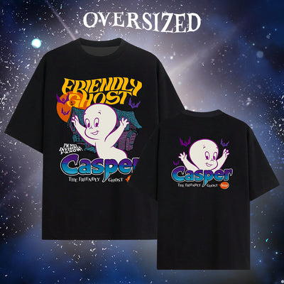 Universal Studios Men Casper The Friendly Ghost // Oversized T-Shirt // -  เสื้อผู้ชายโอเวอร์ไซส์ยูนิเวอร์แซล สตูดิโอ แคสเปอร์