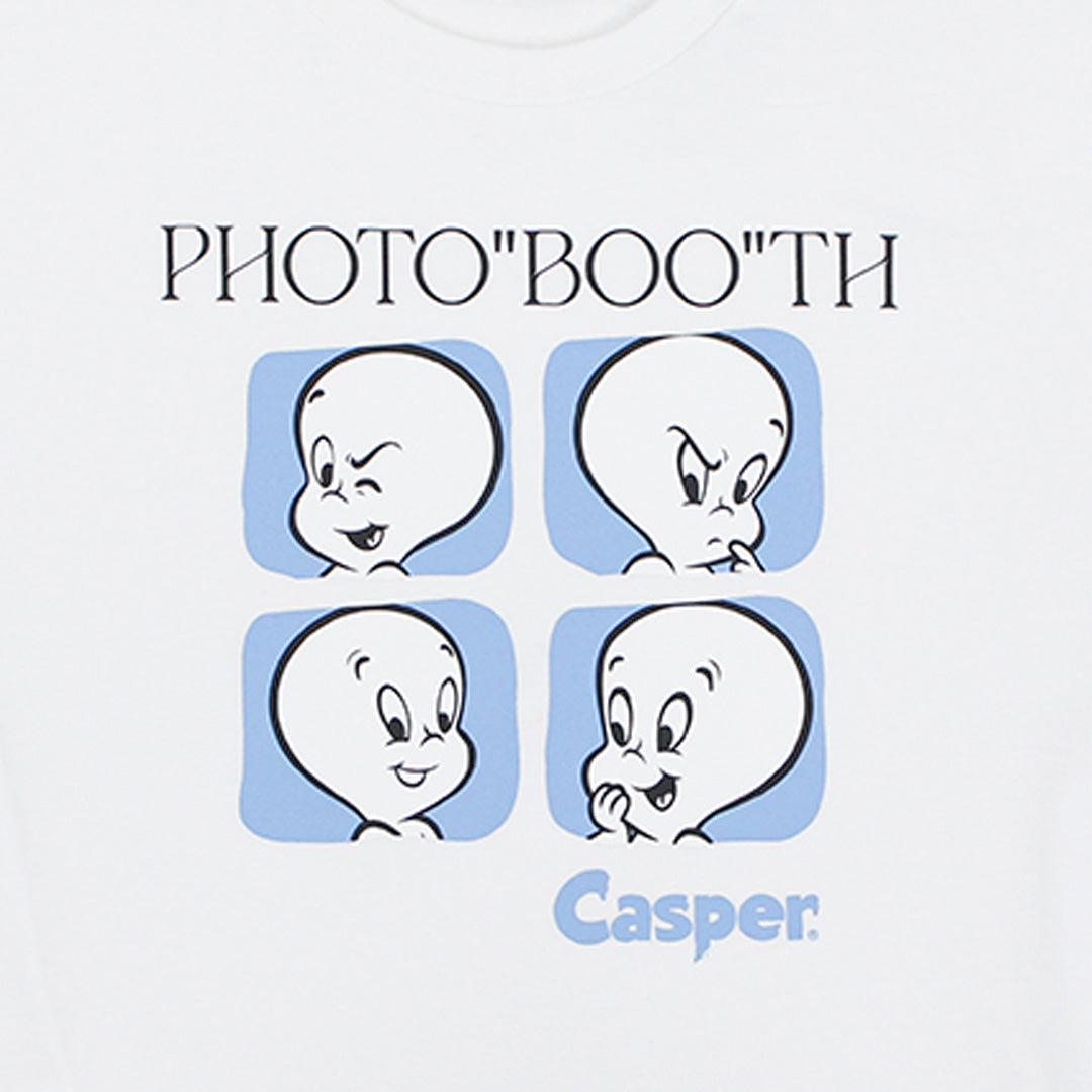 Universal Studios Women Crop Casper Photo Booth T-Shirt -  เสื้อครอปผู้หญิงยูนิเวอร์แซล สตูดิโอ แคสเปอร์ ผีน้อยน่ารัก