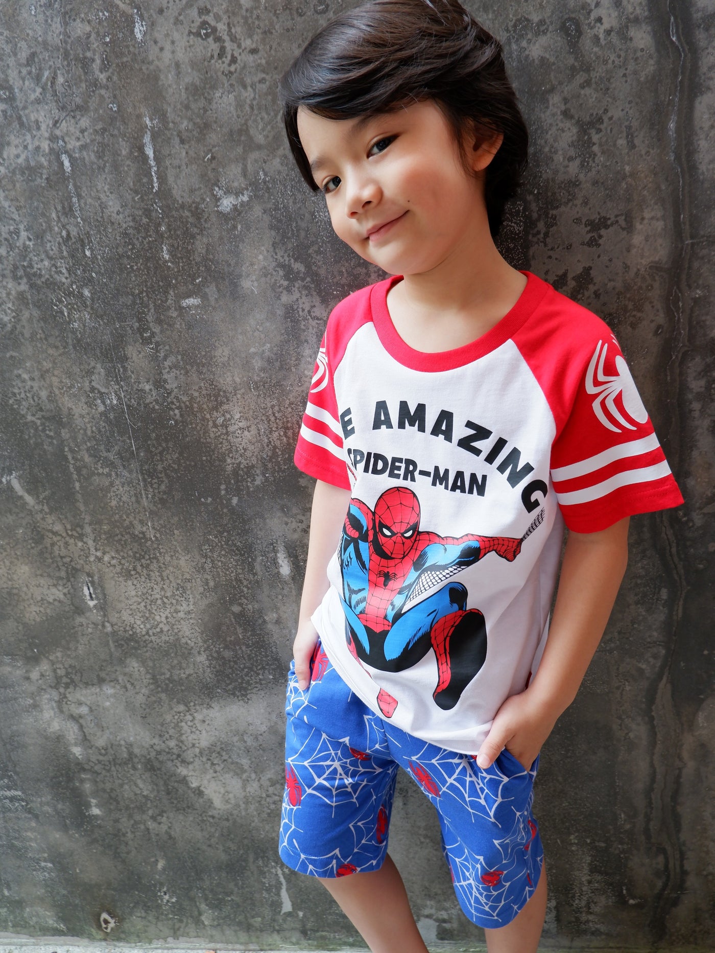 Marvel Boy T-Shirt เสื้อยืดเด็กผู้ชายลายมาร์เวล