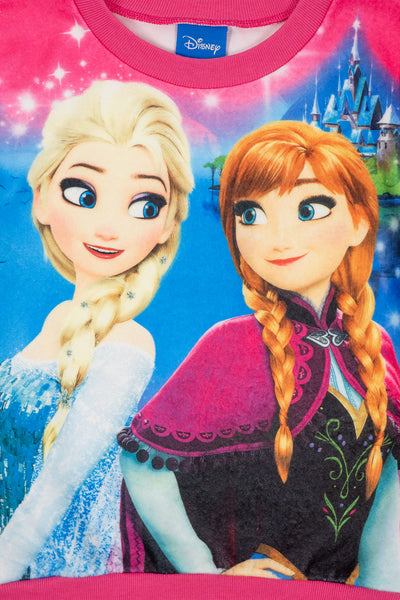 เสื้อเด็กผู้หญิงกันหนาวแขนยาวโฟรเซ่นอันนาเอลซ่า - Frozen - Long Sleeve Anna Elsa