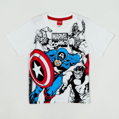Marvel Boy T-shirt - เสื้อยืดเด็ก ลายฮีโร่มาร์เวล