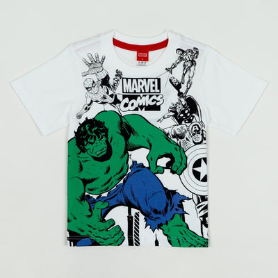 Marvel Boy T-shirt - เสื้อยืดเด็ก ลายฮีโร่มาร์เวล