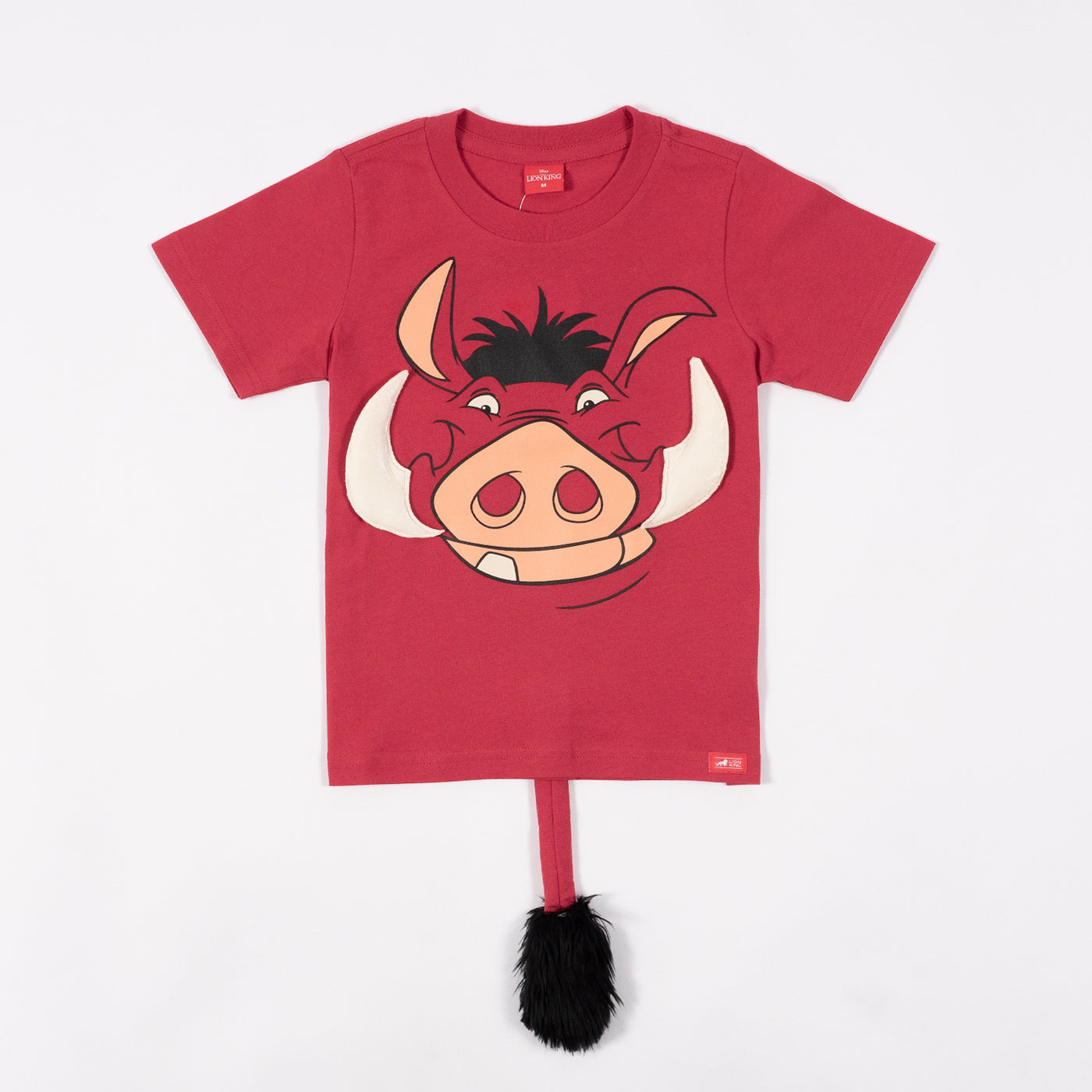 Lion King Boy Pumbaa T-shirt - เสื้อยืดเด็กผู้ชายไลอ้อนคิงลายพูมบ้า