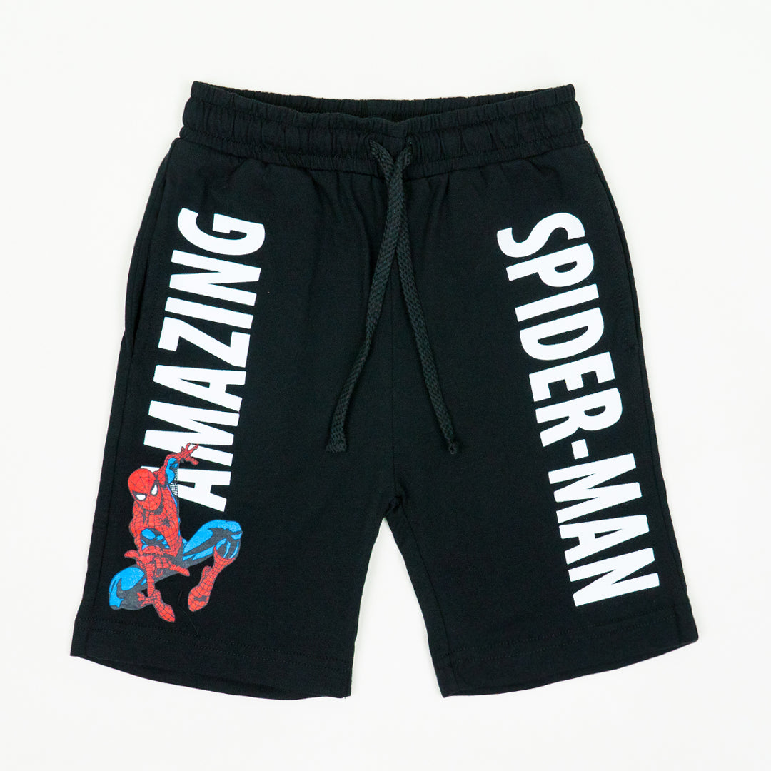 Marvel Boy Spider-Man Shorts - กางเกงขาสั้นเด็กลายมาร์เวล สไปเดอร์แมน
