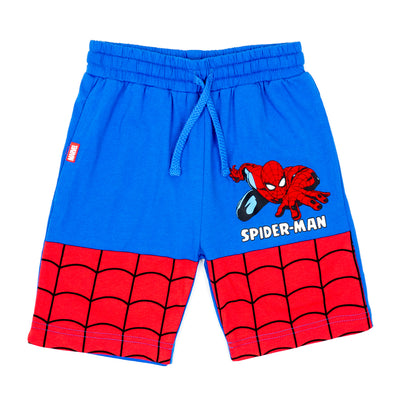 Marvel Boy Spider-Man Shorts - กางเกงขาสั้นเด็กสไปรเดอร์แมน