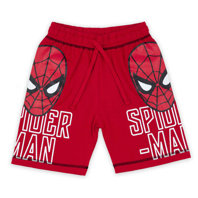 Marvel Boy Spiderman Shorts - กางเกงขาสั้นเด็กผู้ชายลายมาร์เวล สไปเดอร์แมน