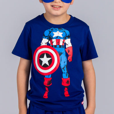 ชุดเซทเด็กมาร์เวล กัปตันอเมริกา Marvel Kid Set - Captain America