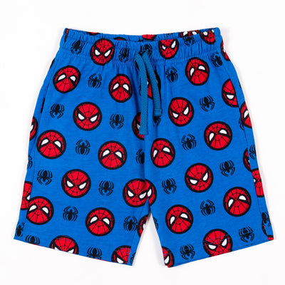 Marvel Boy Spider-Man Shorts - กางเกงเด็กมาร์เวลลายสไปเดอร์แมน
