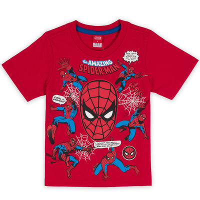Marvel Boy Spider-Man T-shirt - เสื้อยืดเด็ก สไปเดอร์แมน พิมพ์ยาง