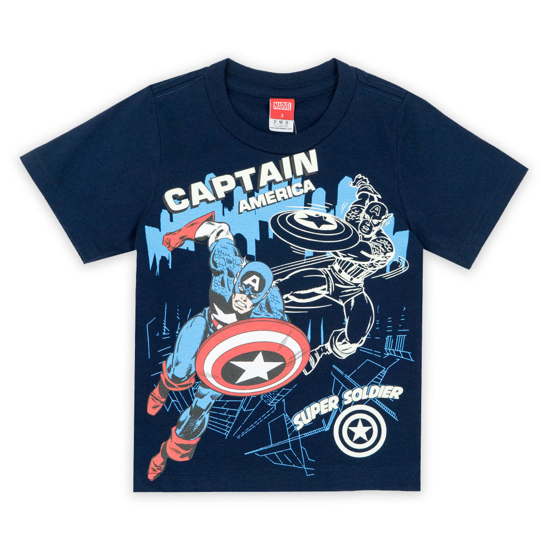 Marvel Boy Hero Marvel T-shirt - เสื้อยืดเด็กฮีโร่มาร์เวล