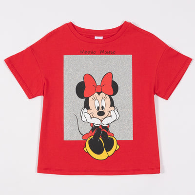 Minnie Mouse Girl T-Shirt - เสื้อยืดเด็ก มินนี่เมาส์