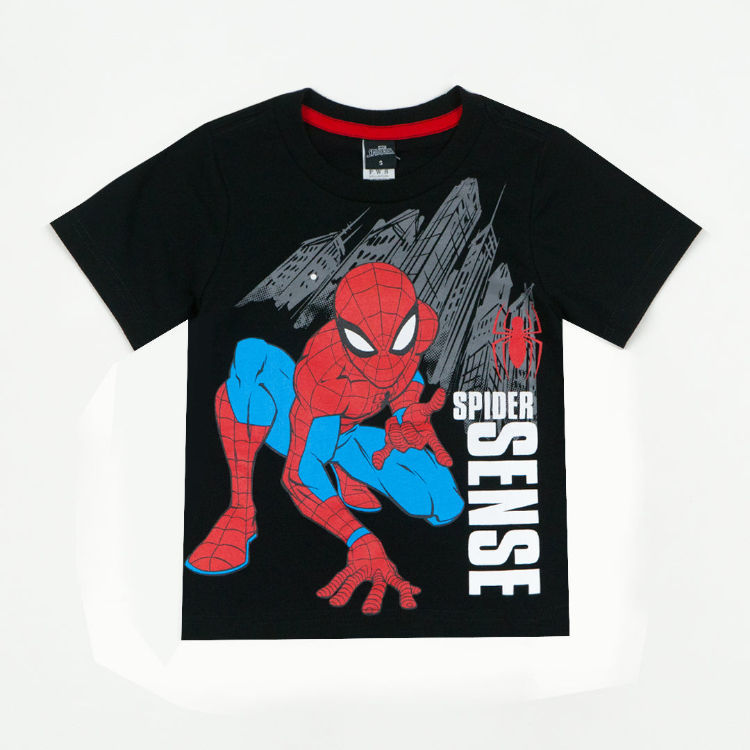 Marvel Boy Spider-Man T-shirt - เสื้อยืดเด็ก สไปรเดอร์แมน